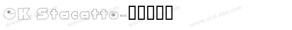 CK Stacatto字体转换